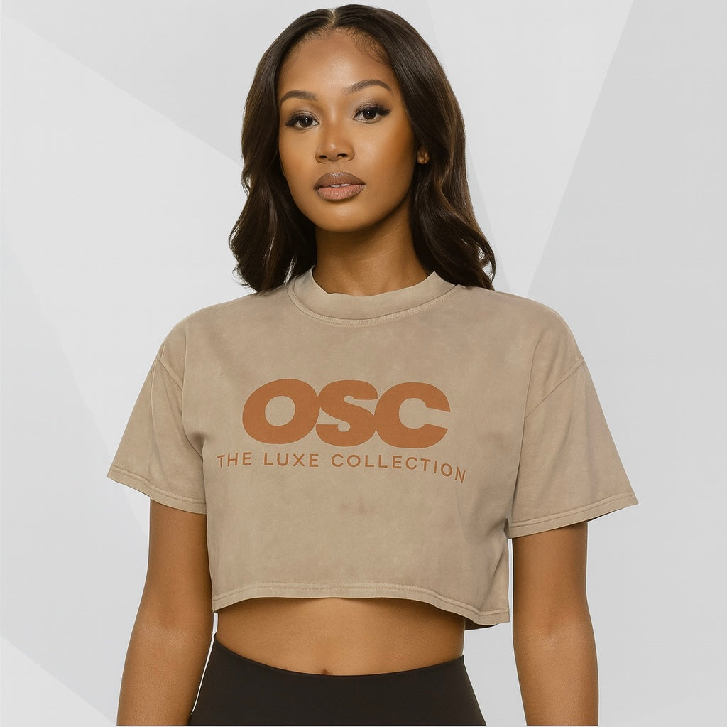 OSC | The Luxe “Vintage” Crop Tee